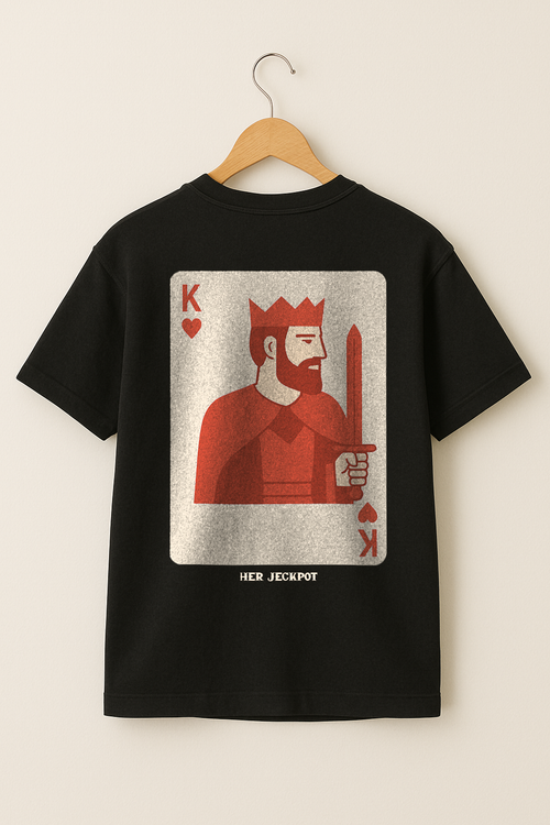 חולצה בסגנון בלאקג'ק לגבר